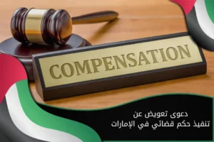 دعوى تعويض عن عدم تنفيذ حكم قضائى في الإمارات