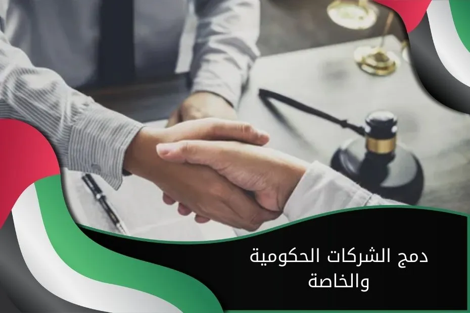 دمج الشركات الحكومية والخاصة